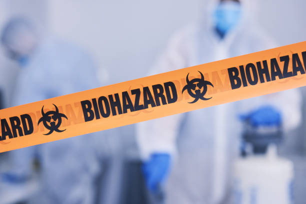 Professional Biohazard technician working in Windfall, IN